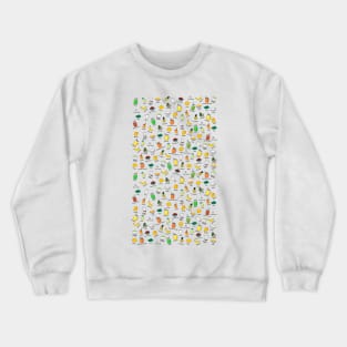 Smoothie Power pattern Crewneck Sweatshirt